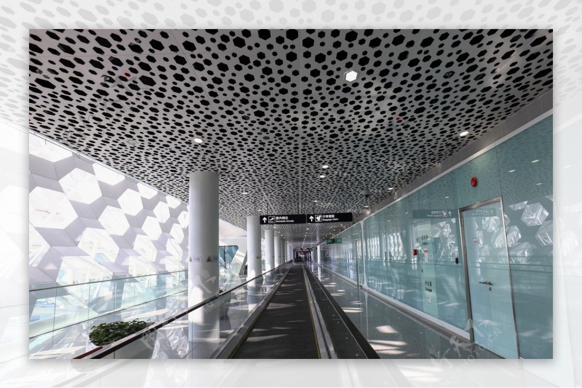 深圳机场内部结构