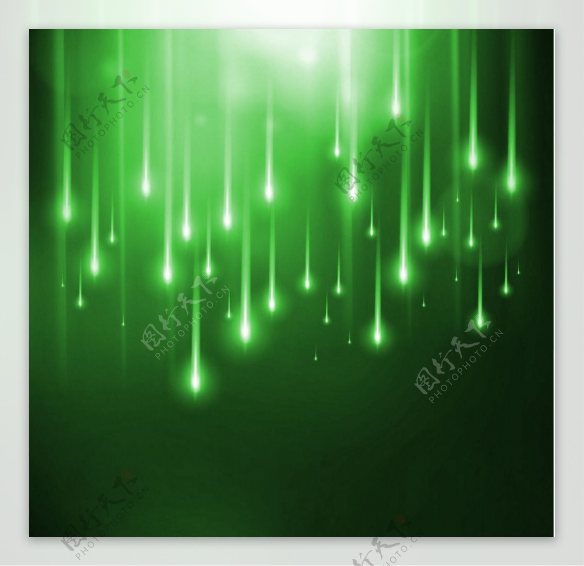 绿色流光背景图