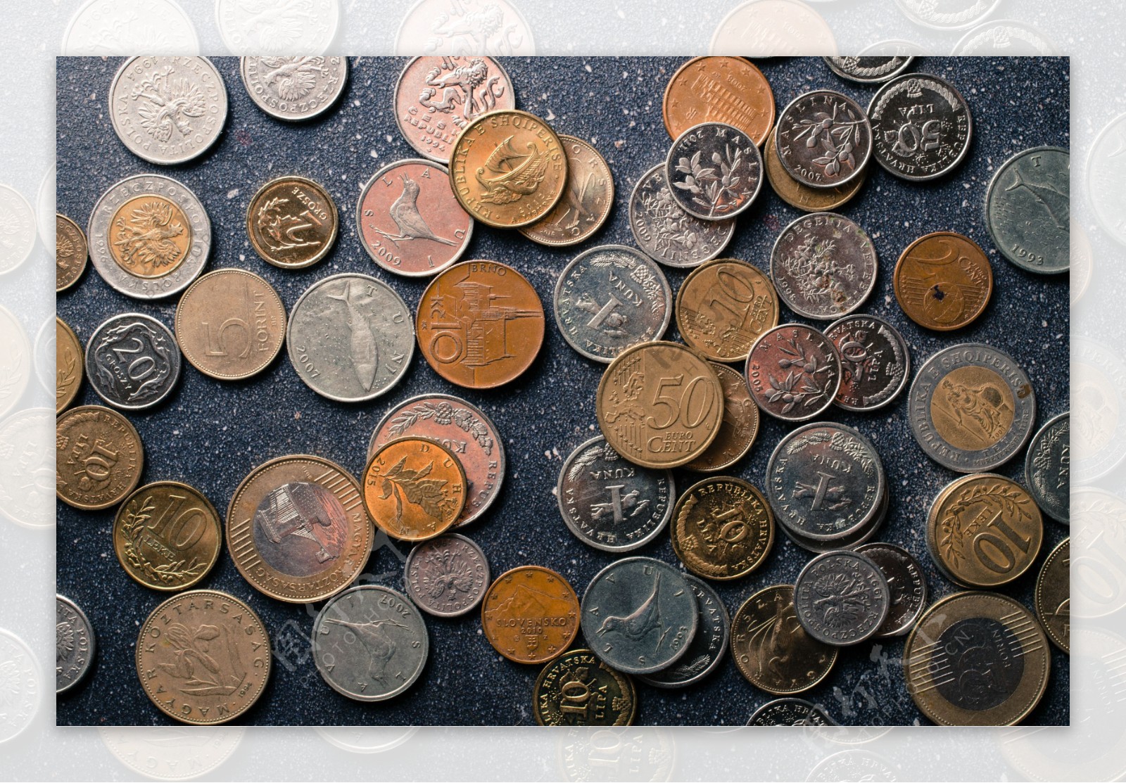 美元硬币图片素材-编号23403470-图行天下