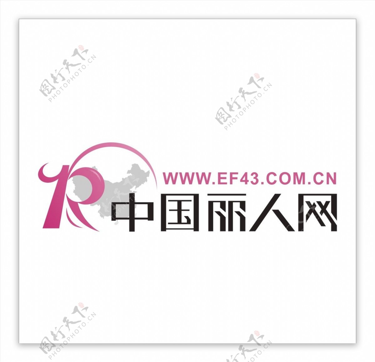 中国丽人网标志