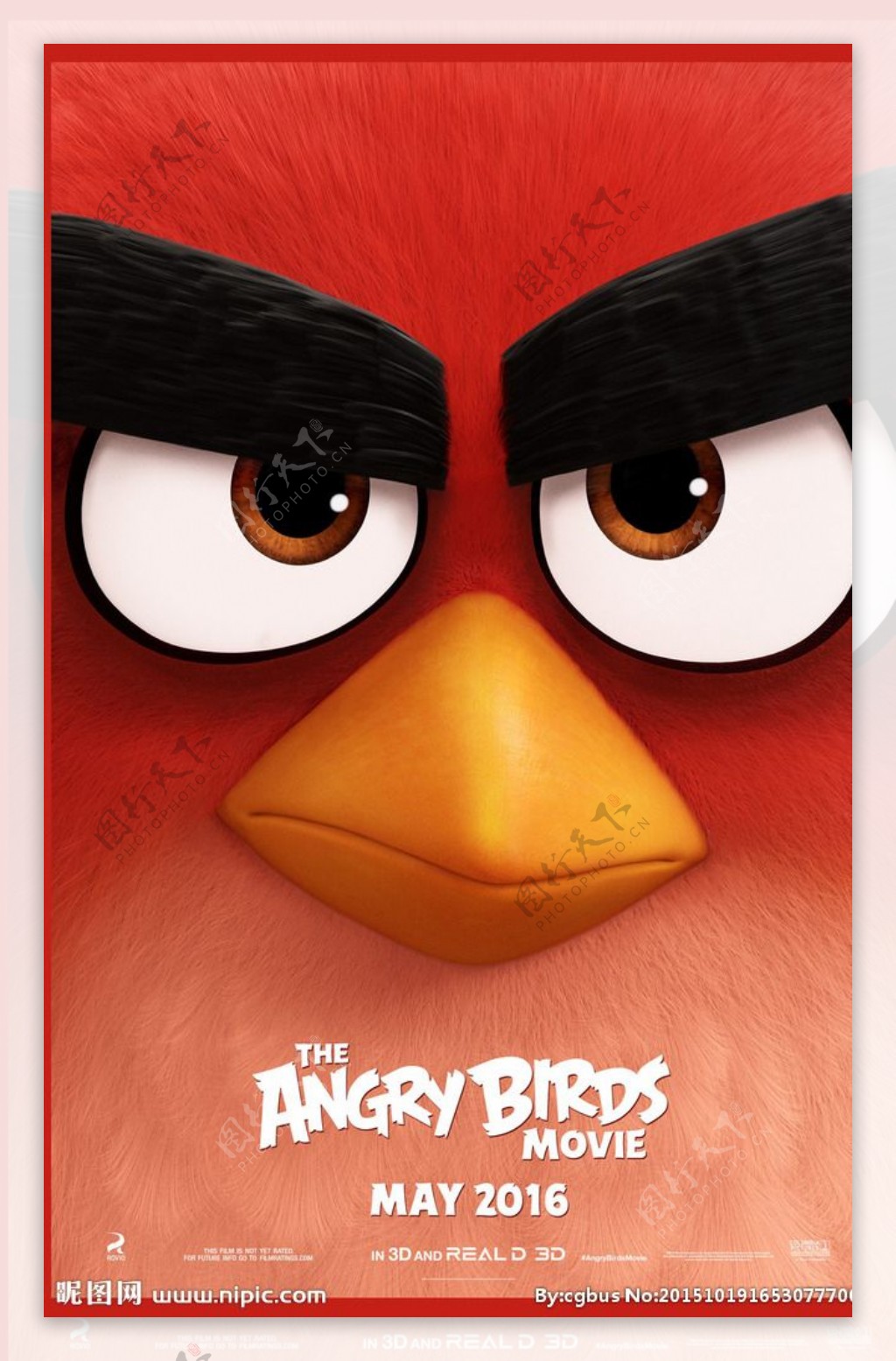 愤怒的小鸟电影海报