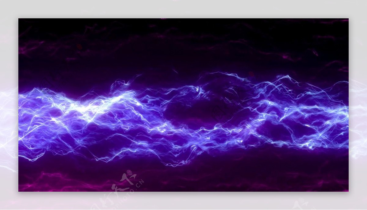 紫色雷电