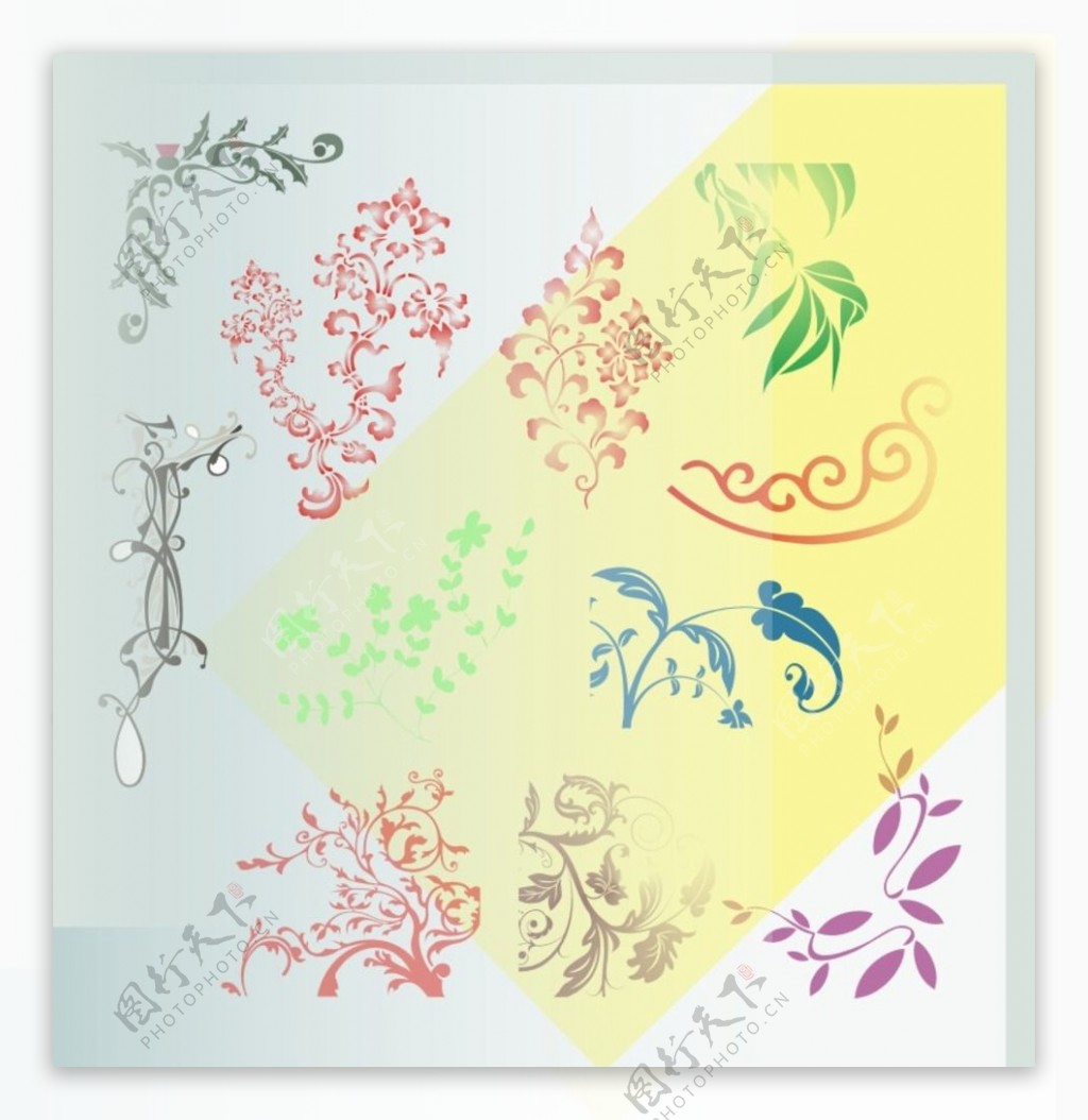 植物花卉纹饰图案系列
