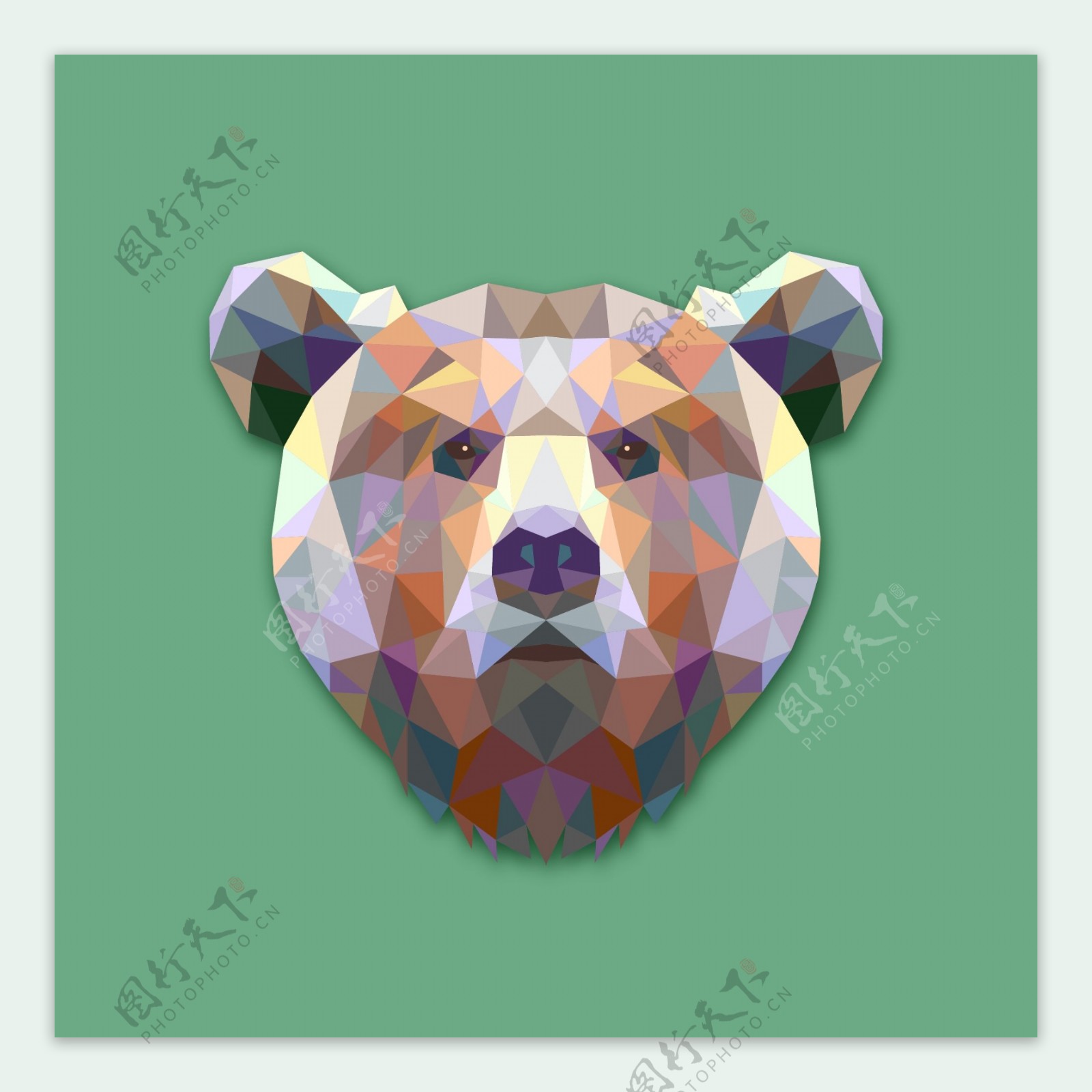 晶格化动物熊