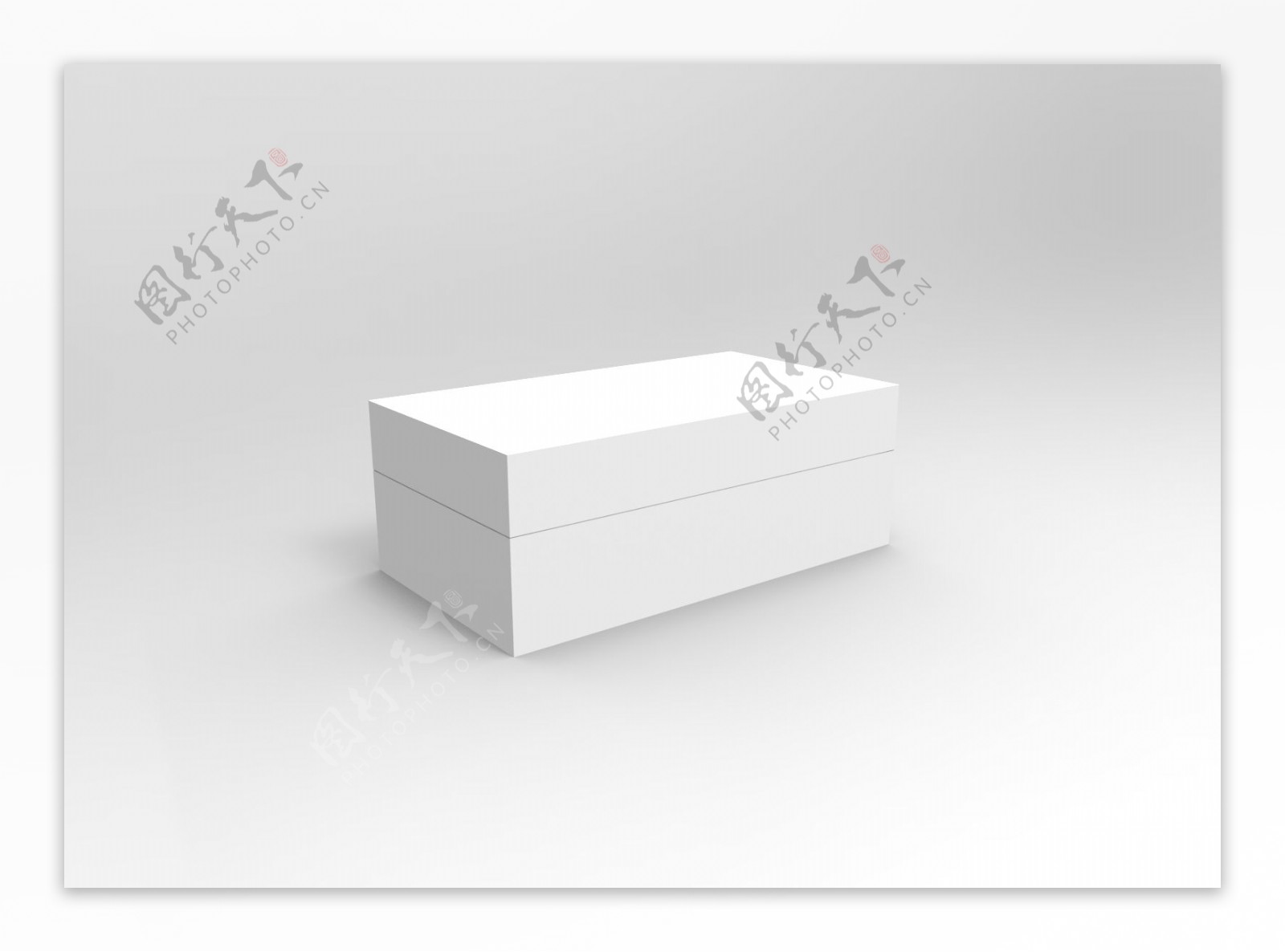白色纸盒子