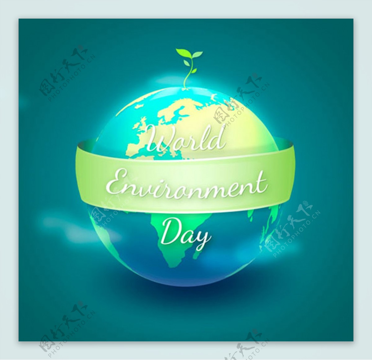 世界环境保护日海报背景