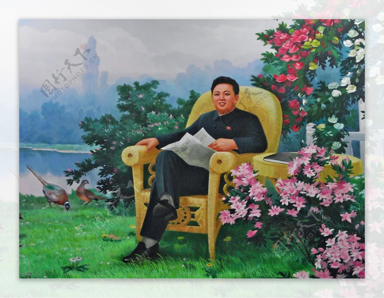 朝鲜图画