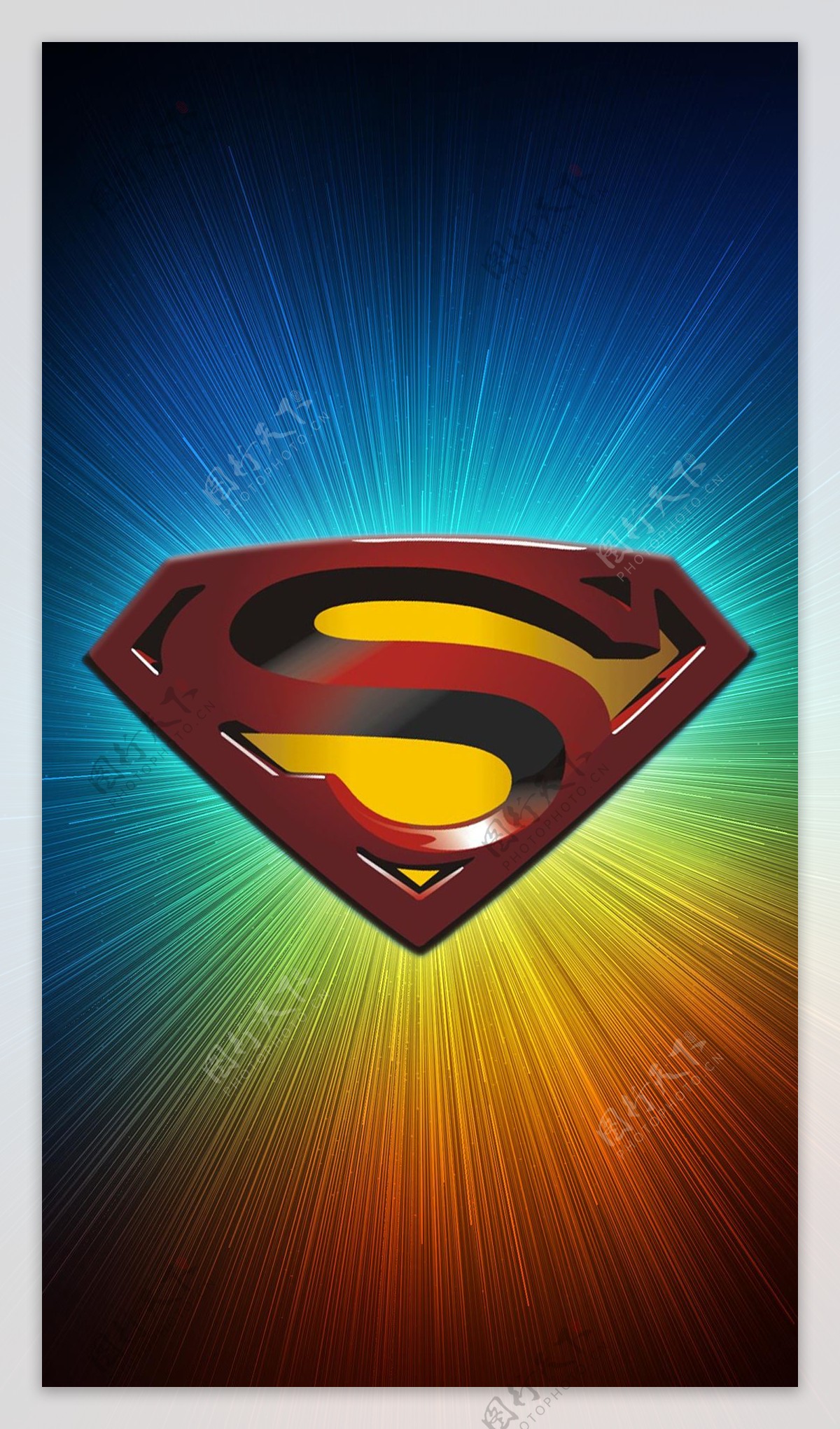 超人标志手机壁纸
