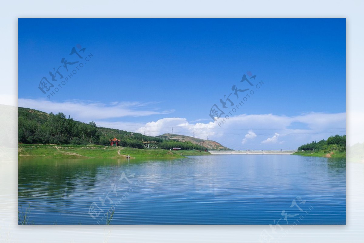 莲花湖风景