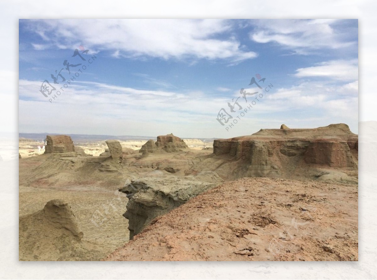 新疆魔鬼城沙漠大漠风光