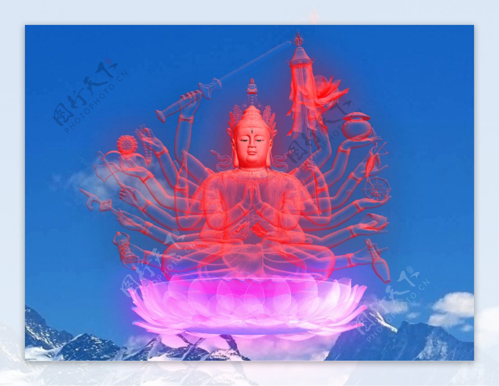 准提佛母图片素材编号24311620图行天下