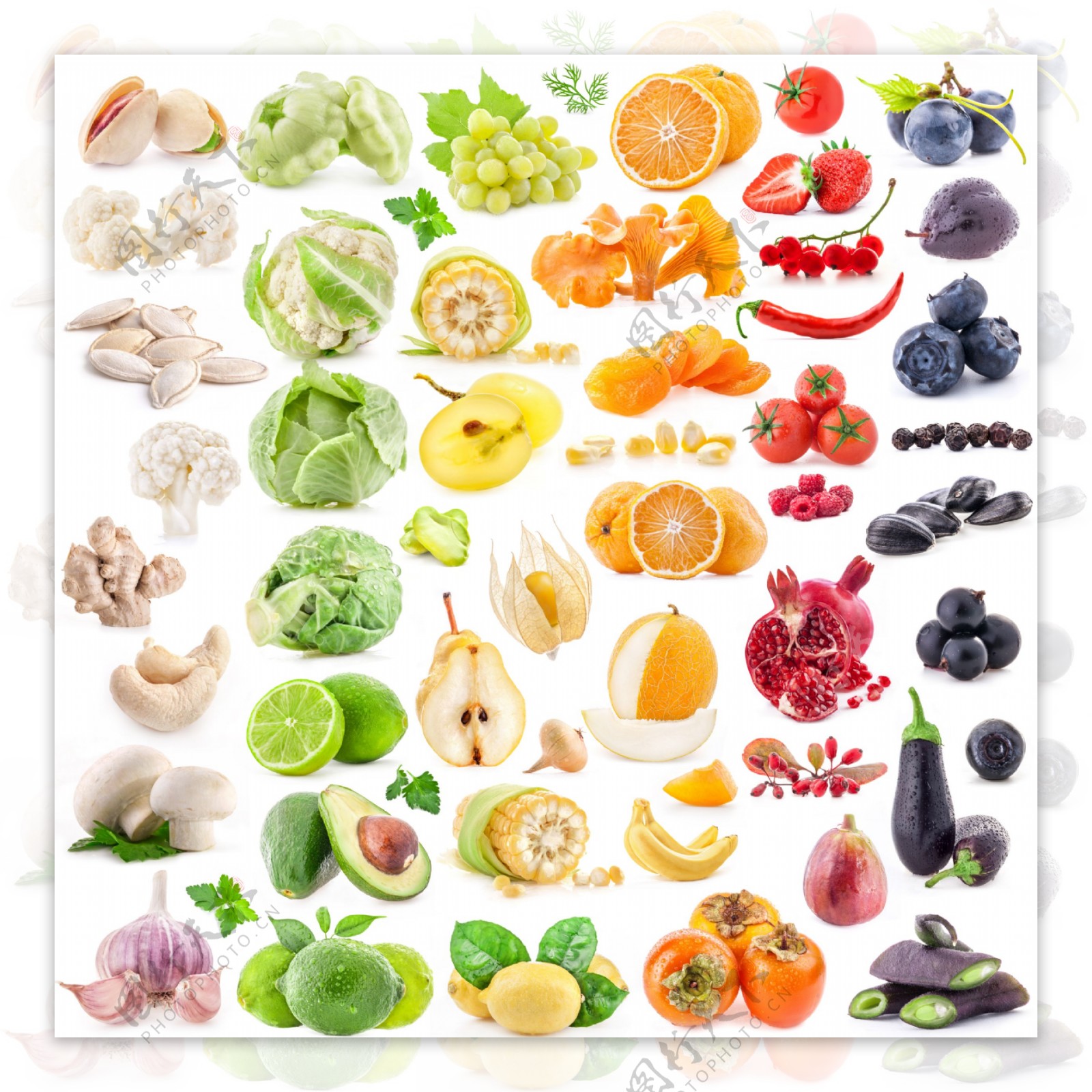 蔬菜水果汇集图片