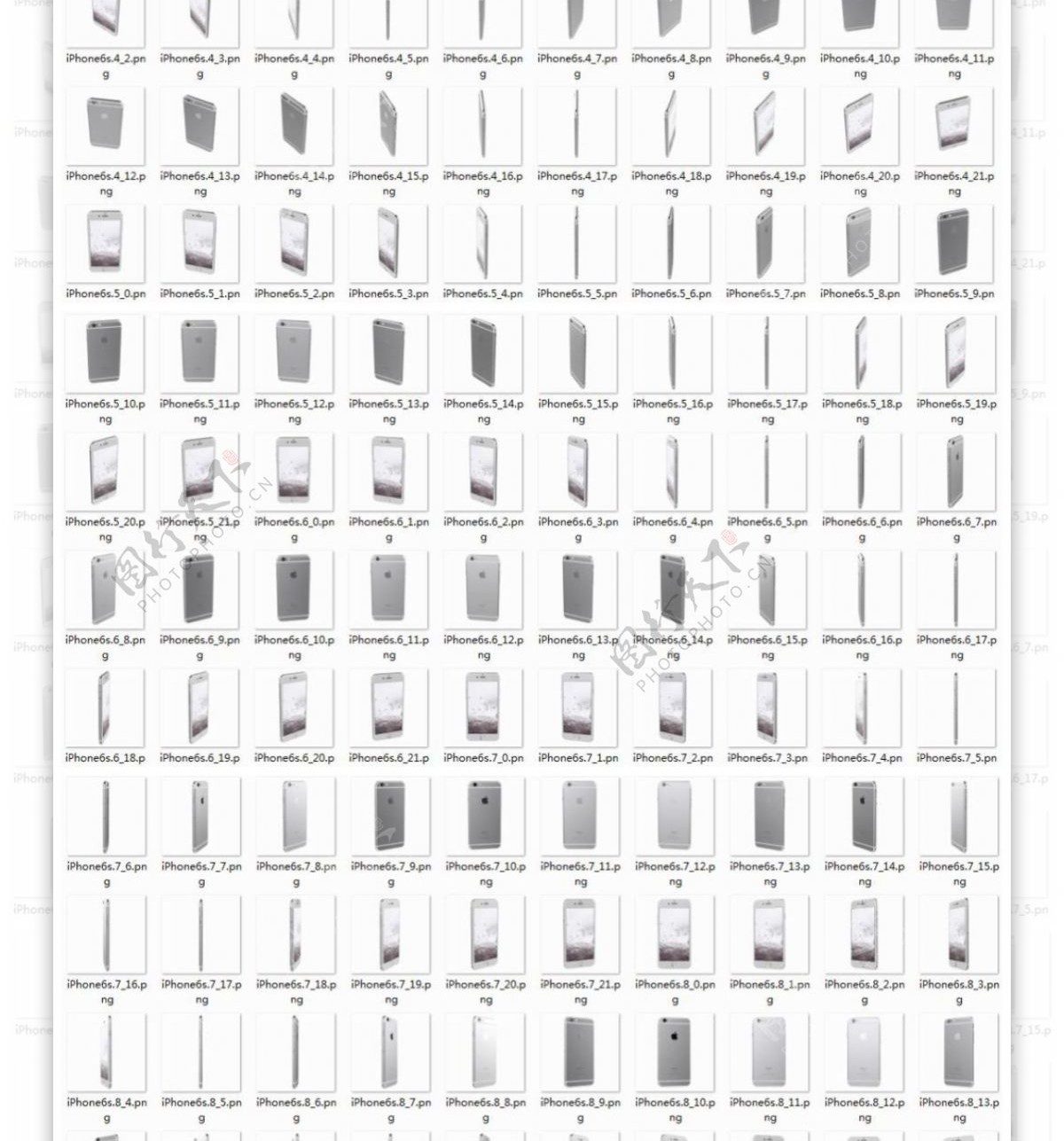 全视角iPhone6s模板合集2