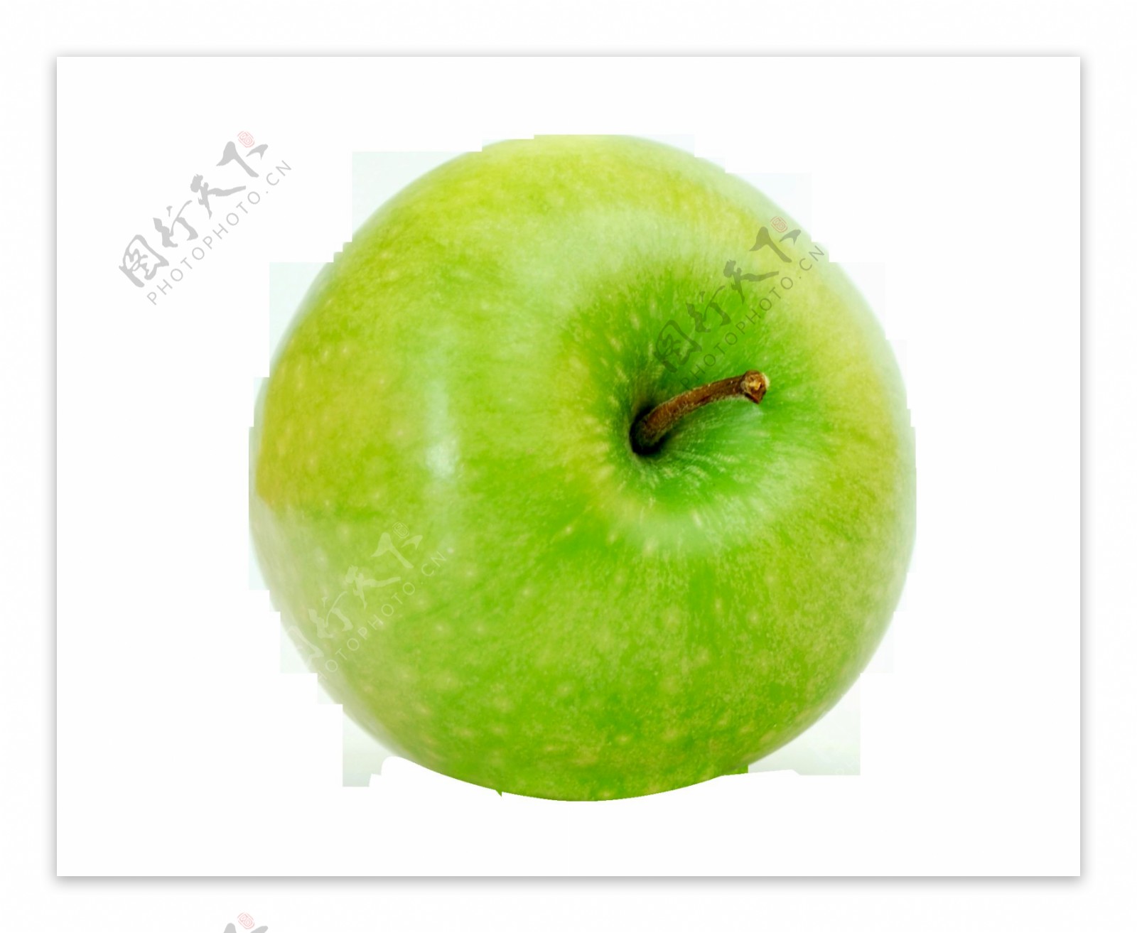 绿色苹果图片免抠png透明图层素材