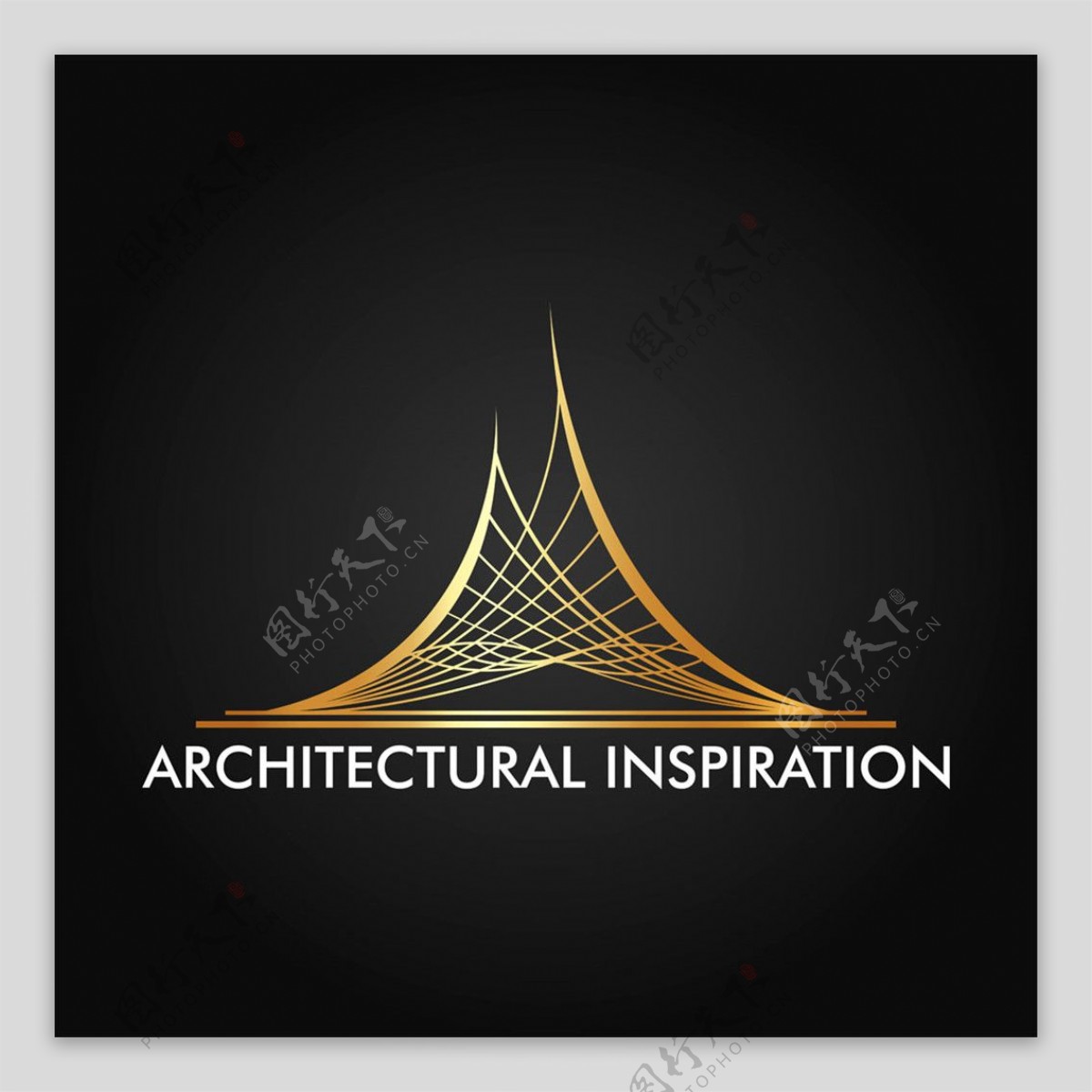 logo金色建筑设计图片
