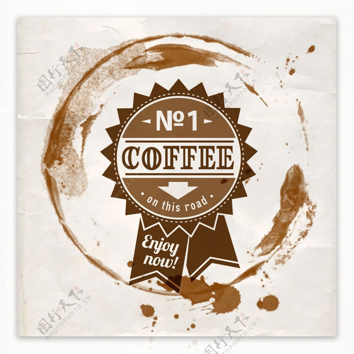 咖啡美食标签图片1