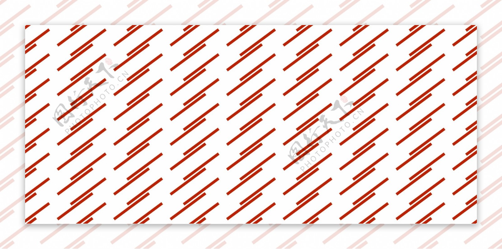 红色斜线图案矢量素材背景
