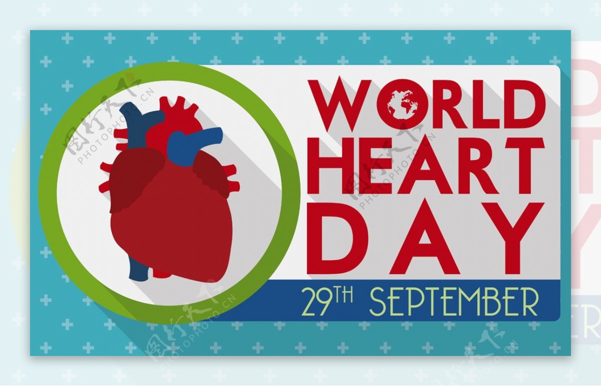 世界心脏日宣传海报模板图片