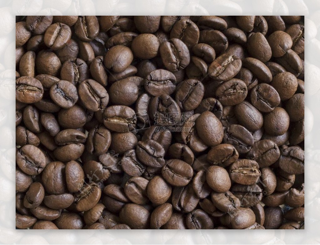 咖啡豆高清提携