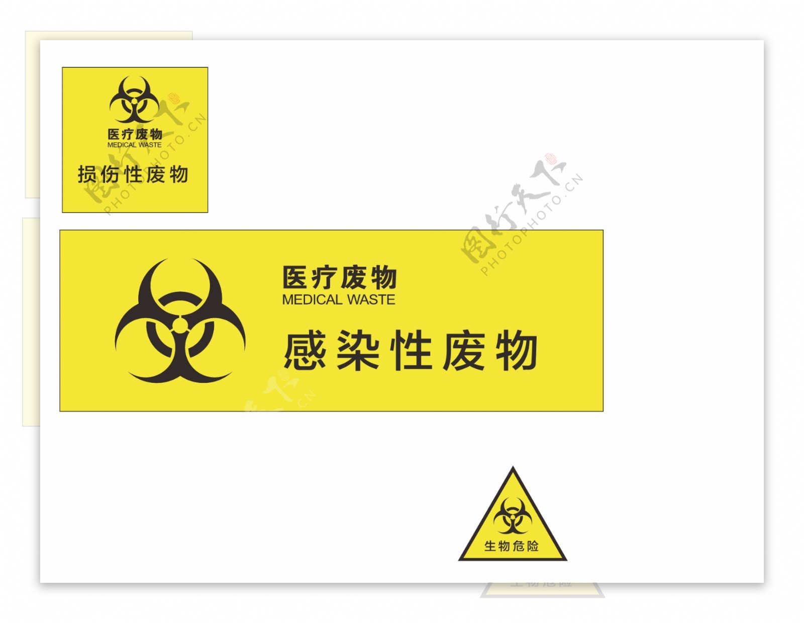 医疗标识标牌