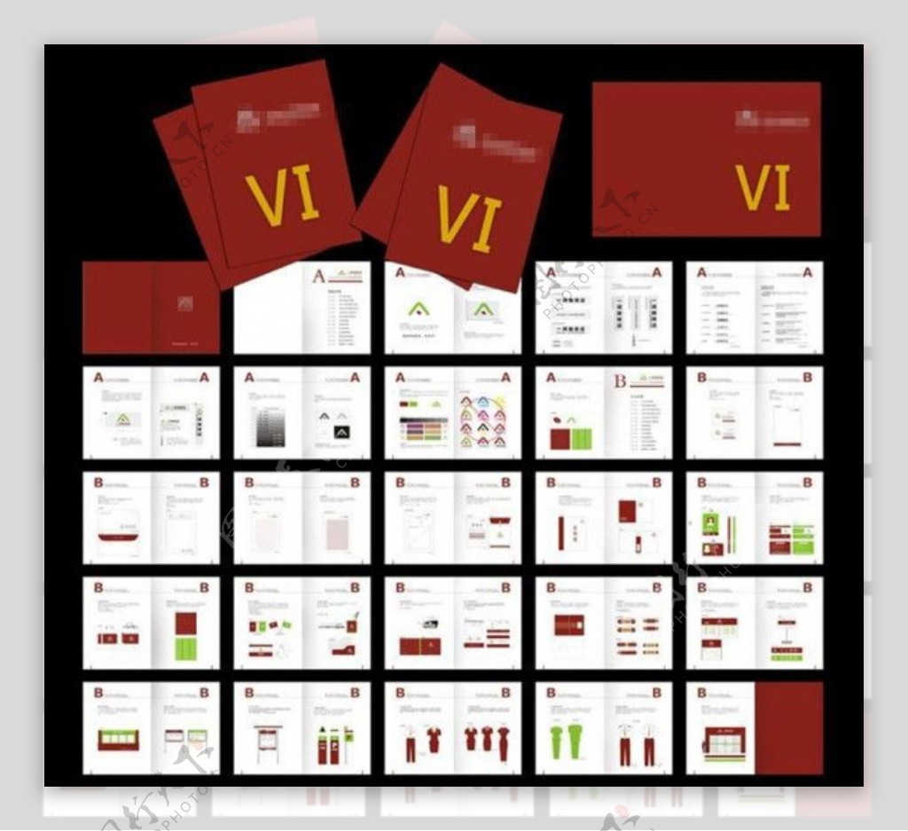 公司全套VI标识系统设计