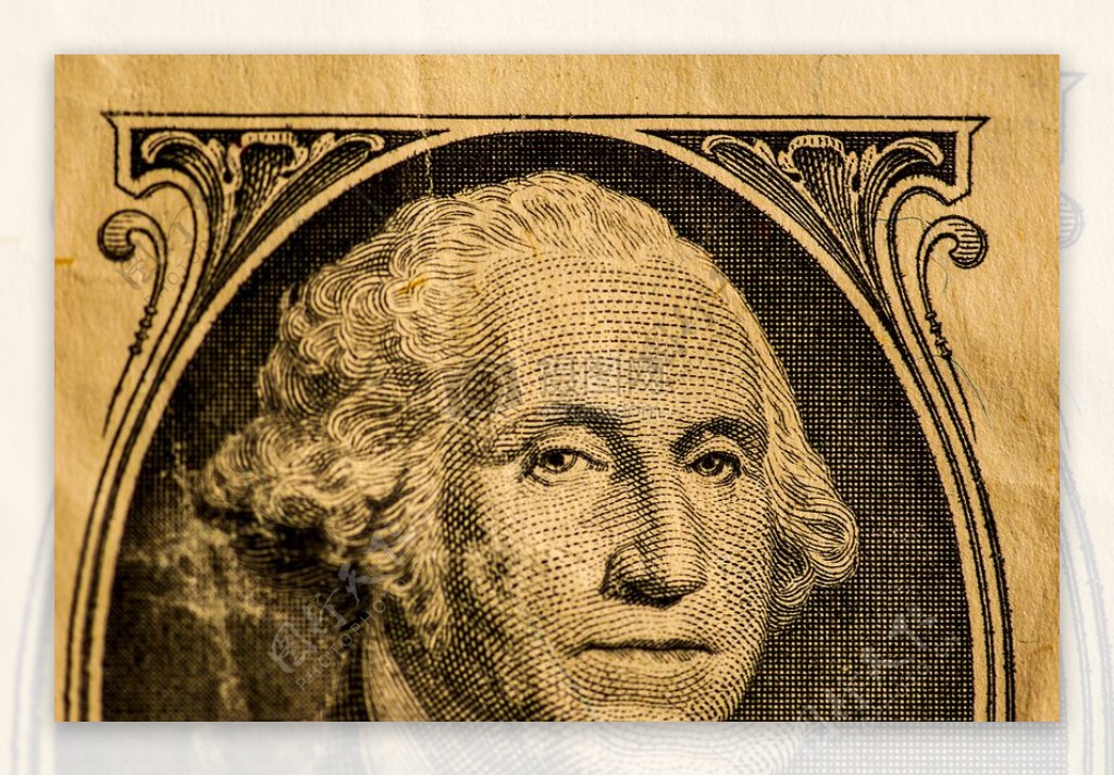 美元上的乔治华盛顿