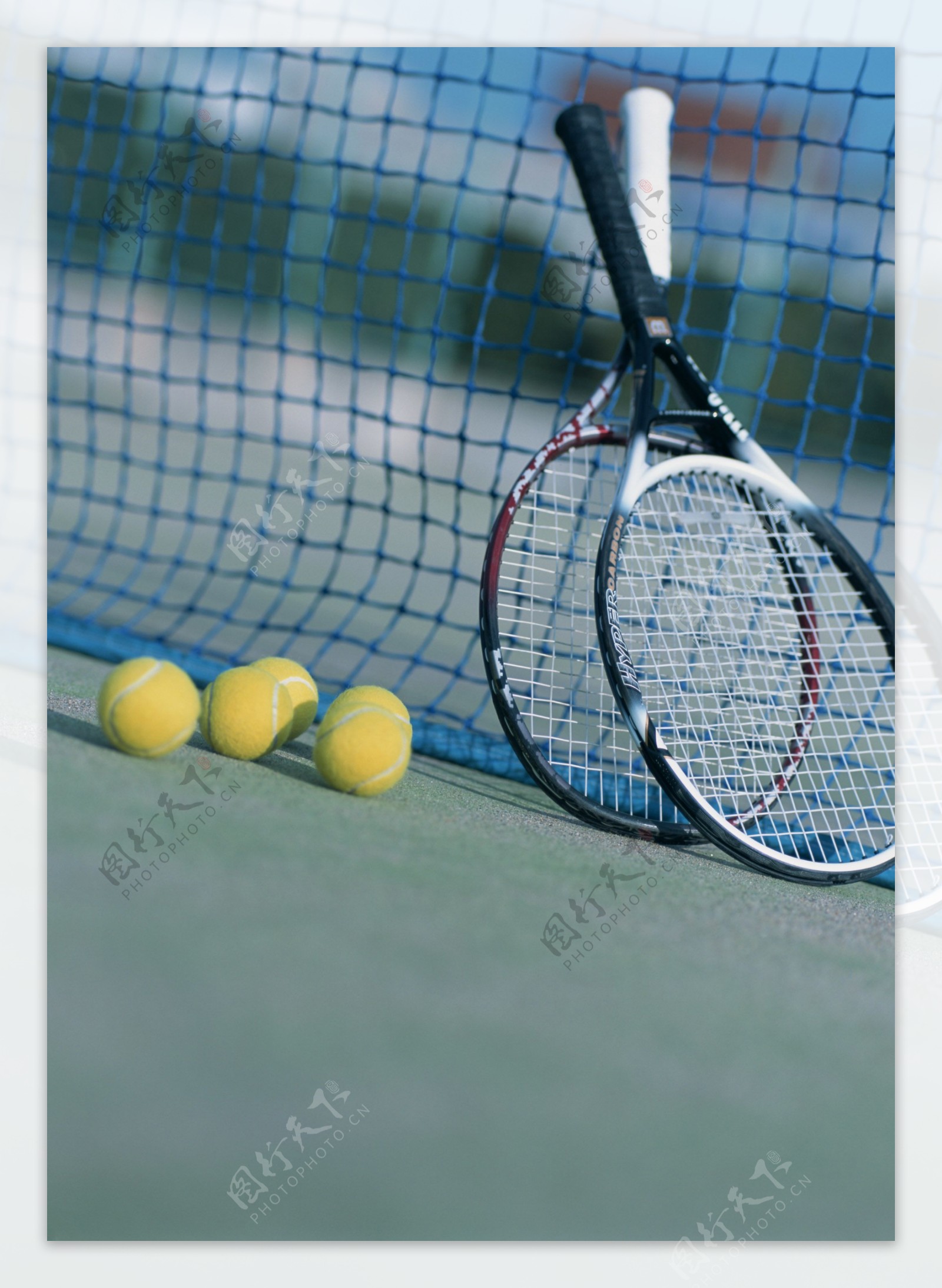 网球场一角图片