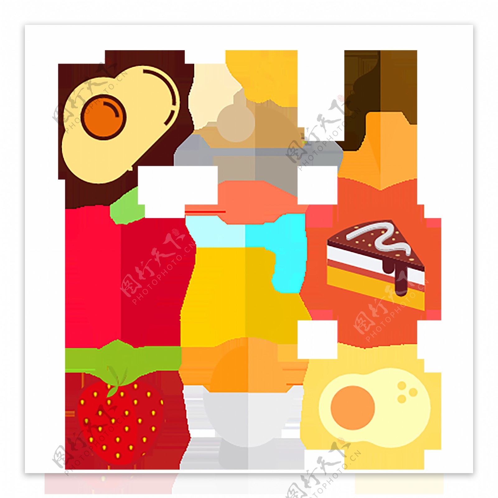 ICON食物饮品图标图片