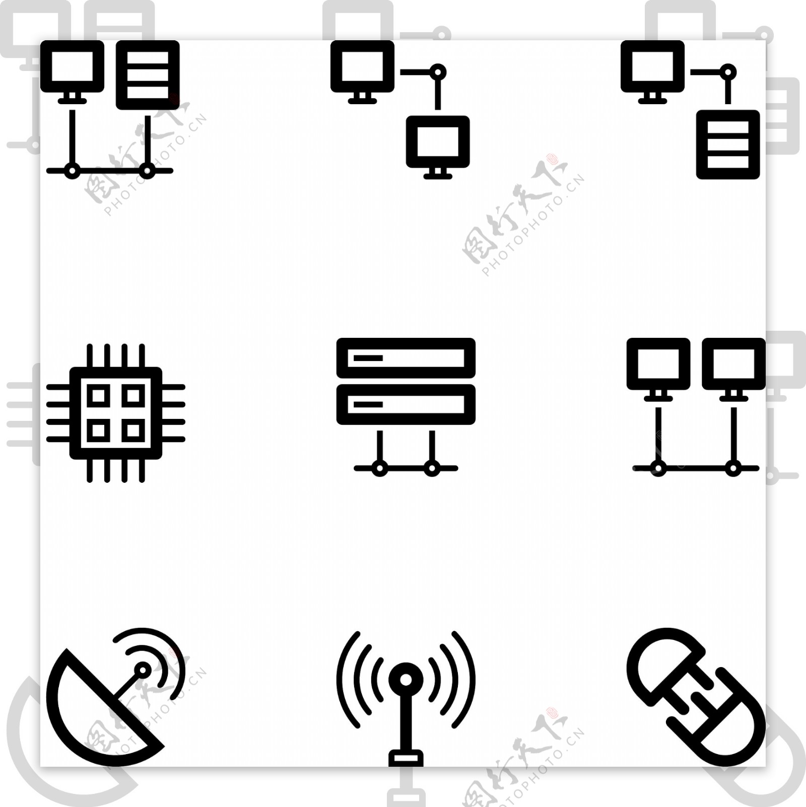 电子商务图标icon