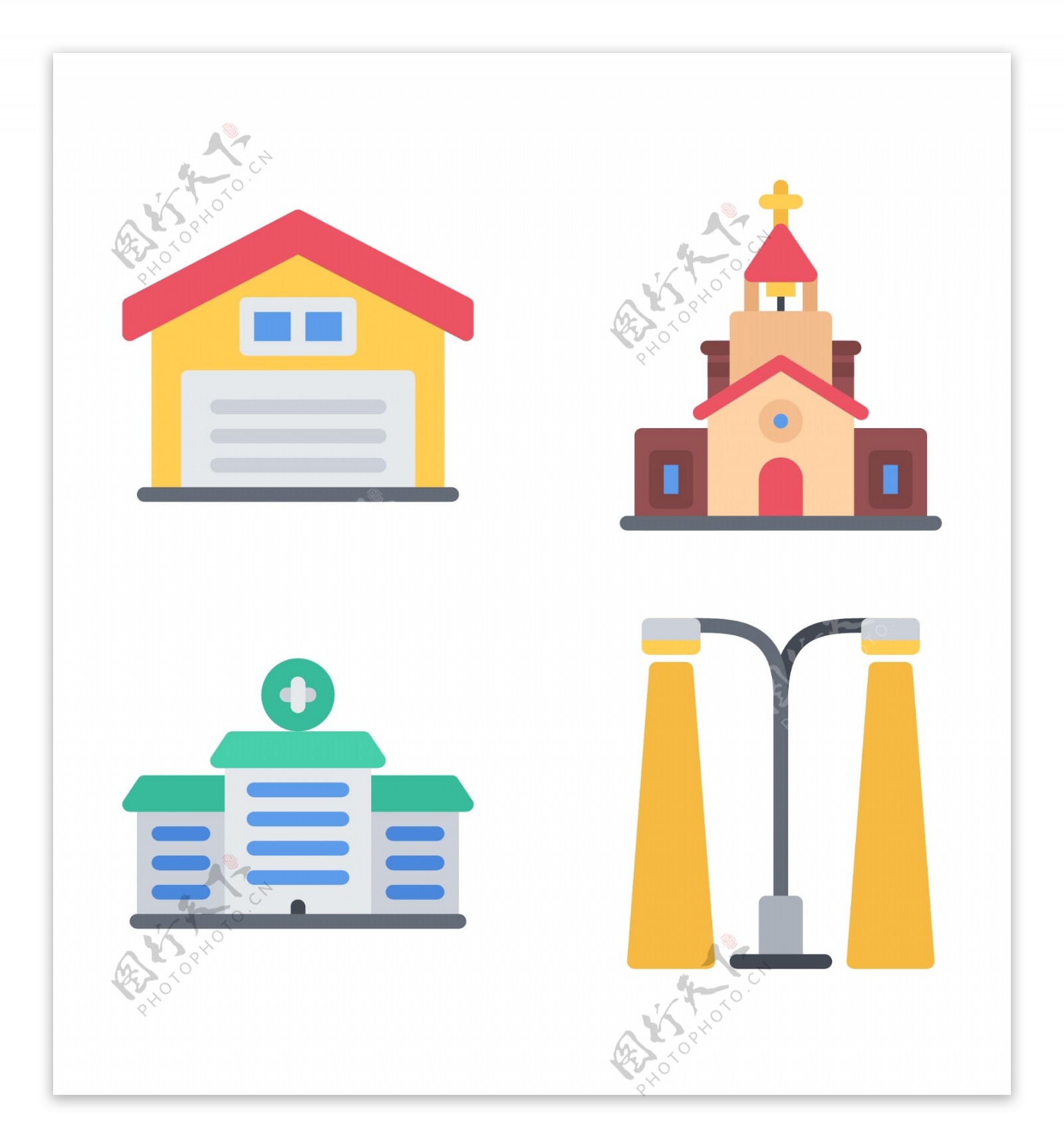 学校商店icon图标素材