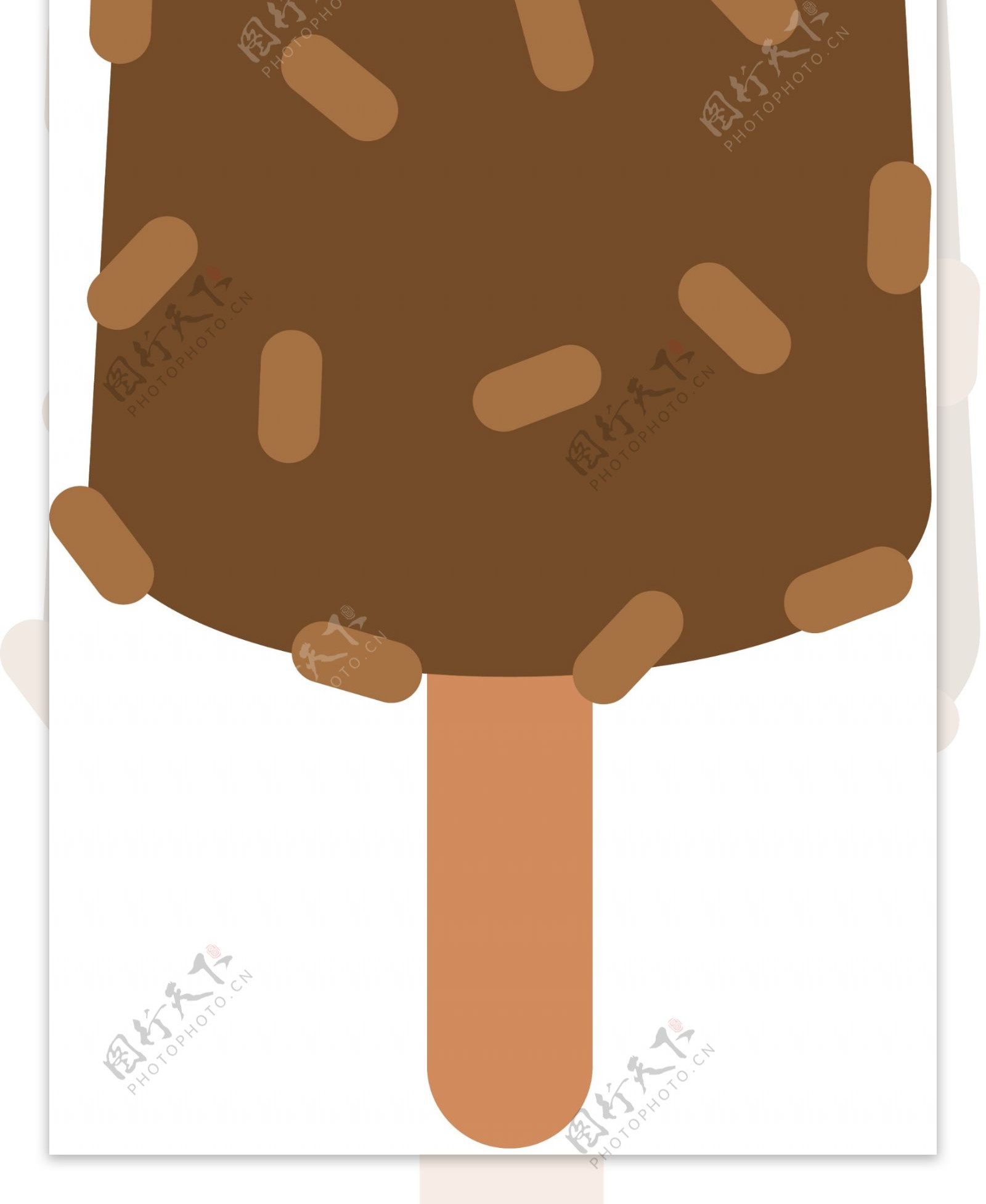 手绘冰淇凌icon图标