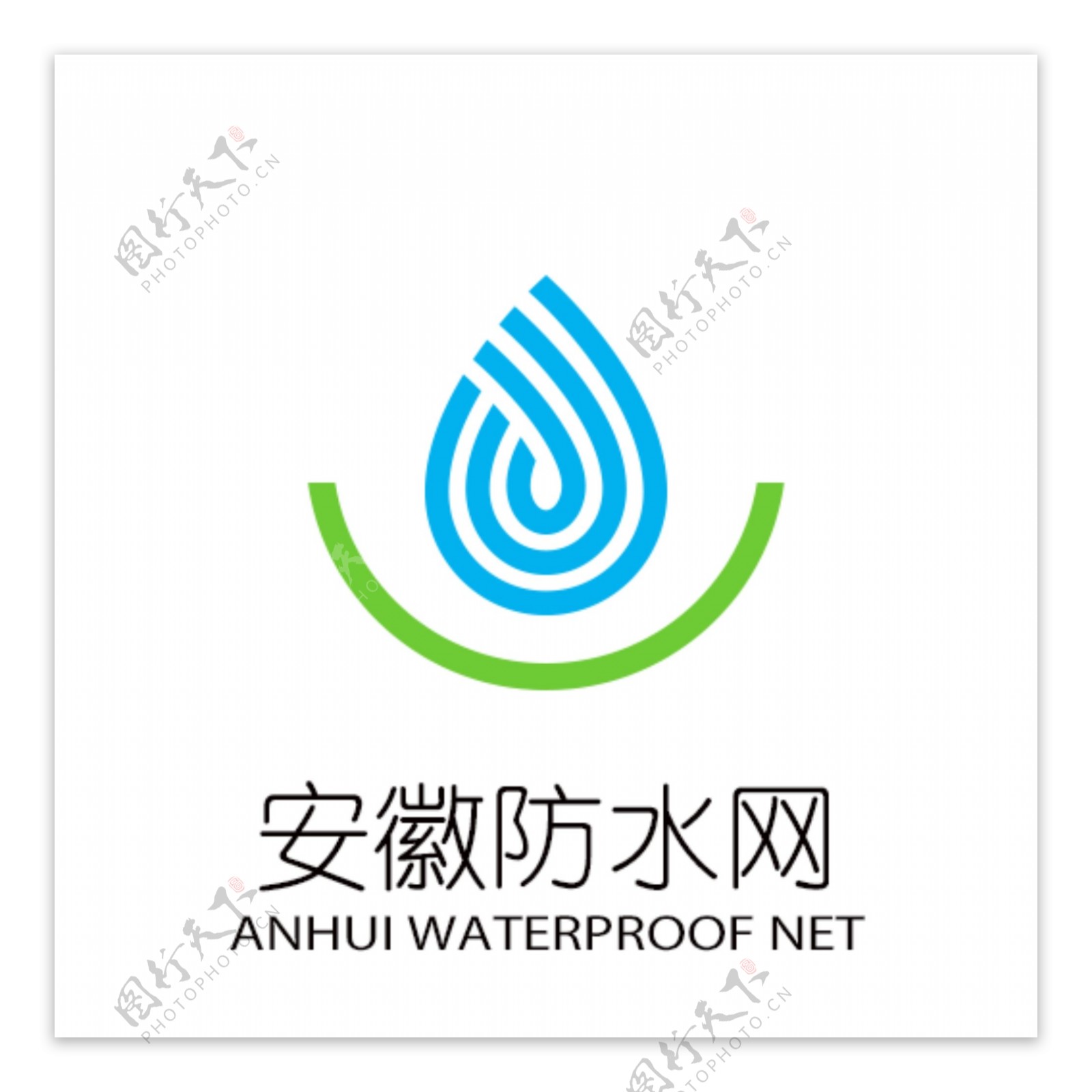 防水logo