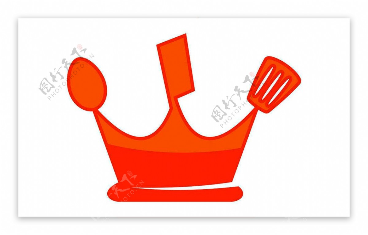 刀叉皇冠标志图片