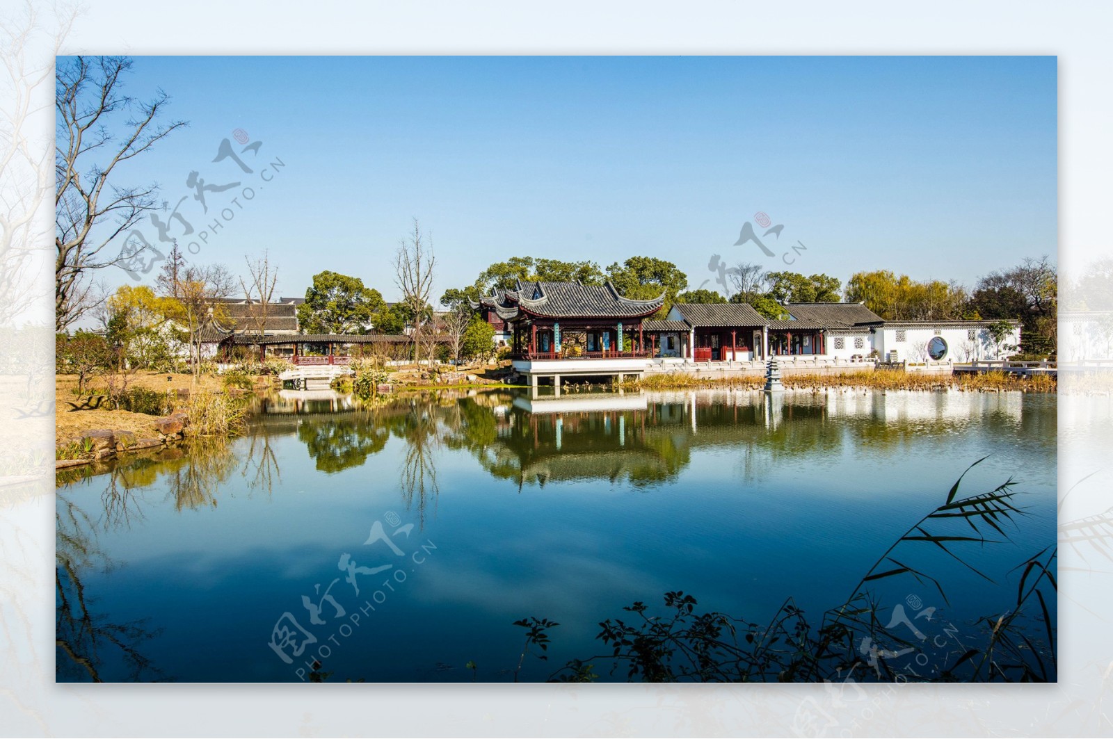 江苏苏州虎丘公园风景图片