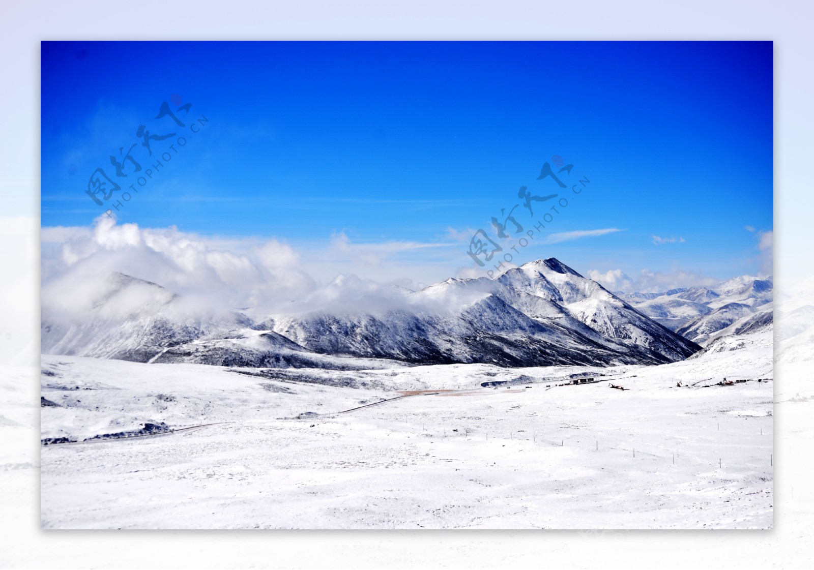 西藏米拉山口风景