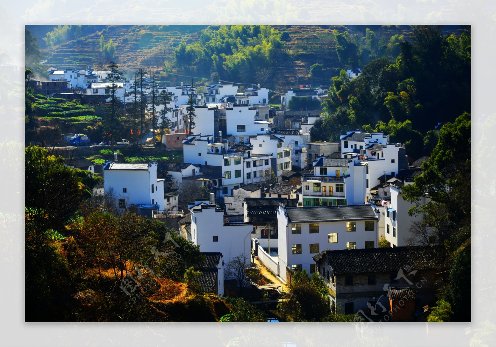 江西婺源篁岭景区风景