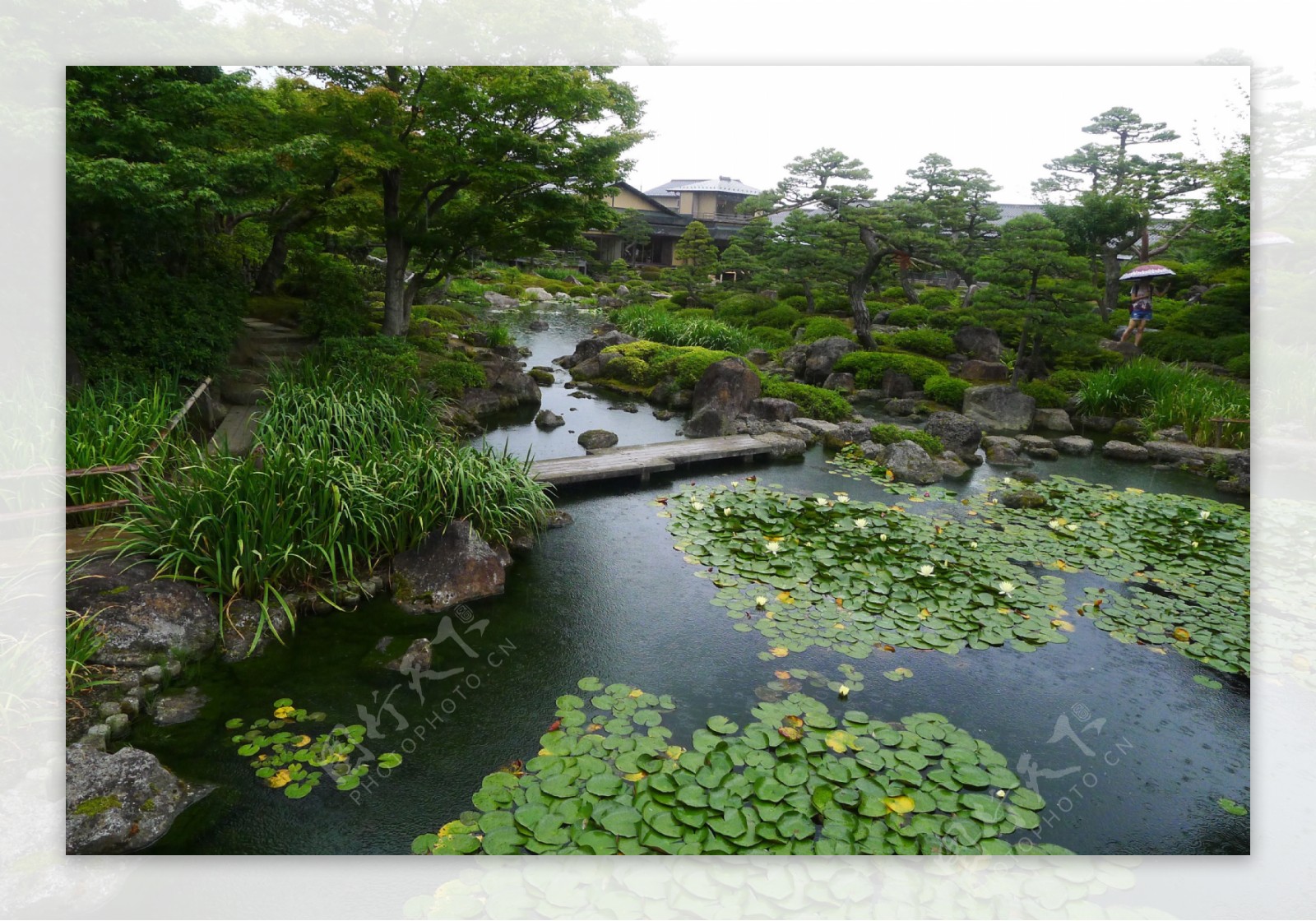 日本松江由志园风景