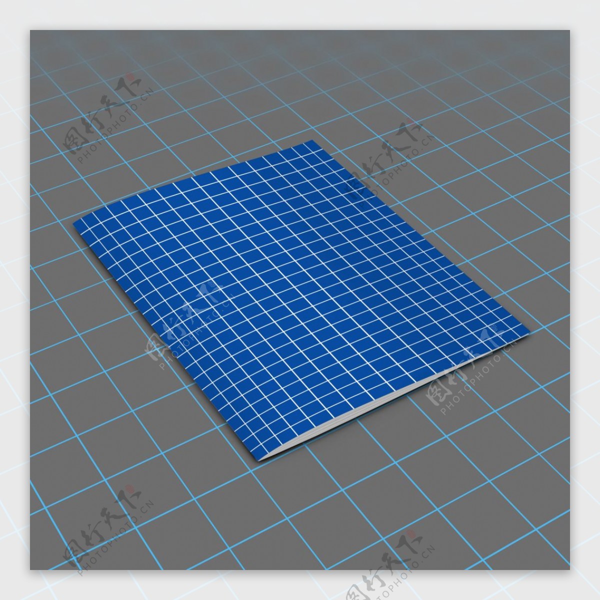 格子画册样机
