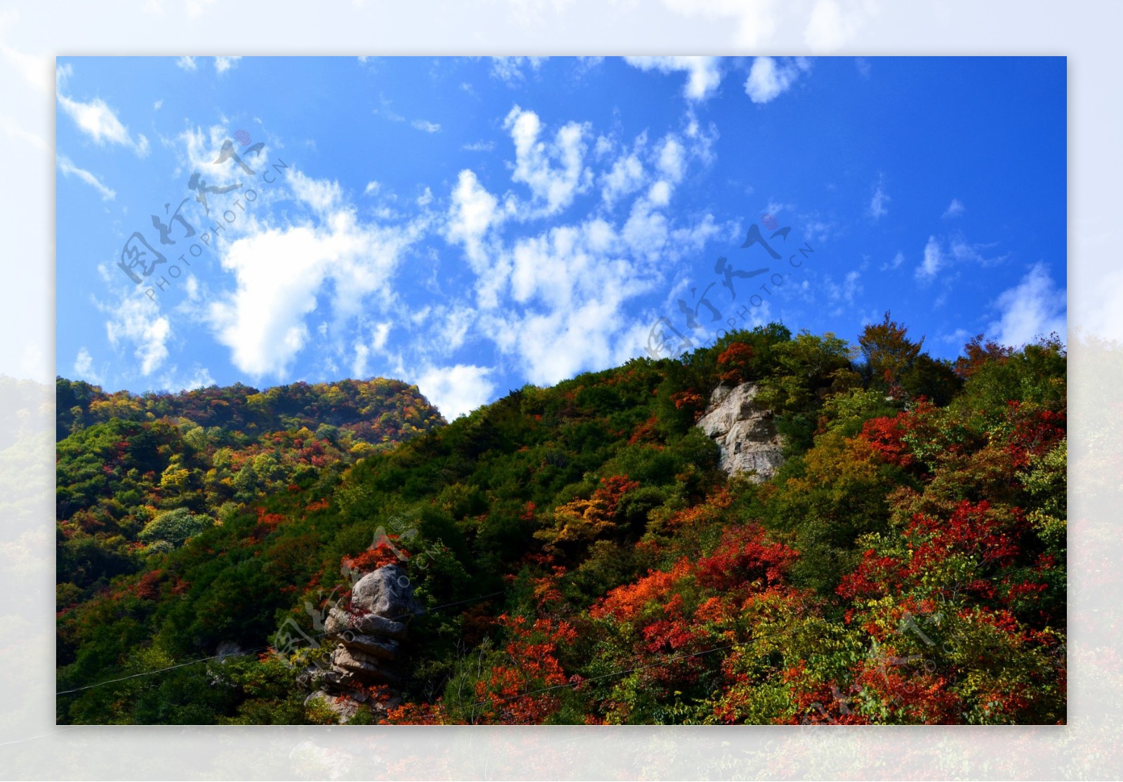 陕西秦岭风景