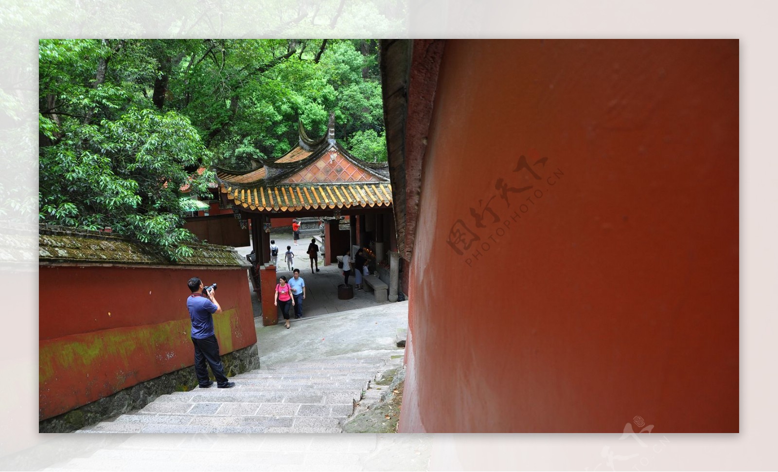 福建长汀鼓山风景