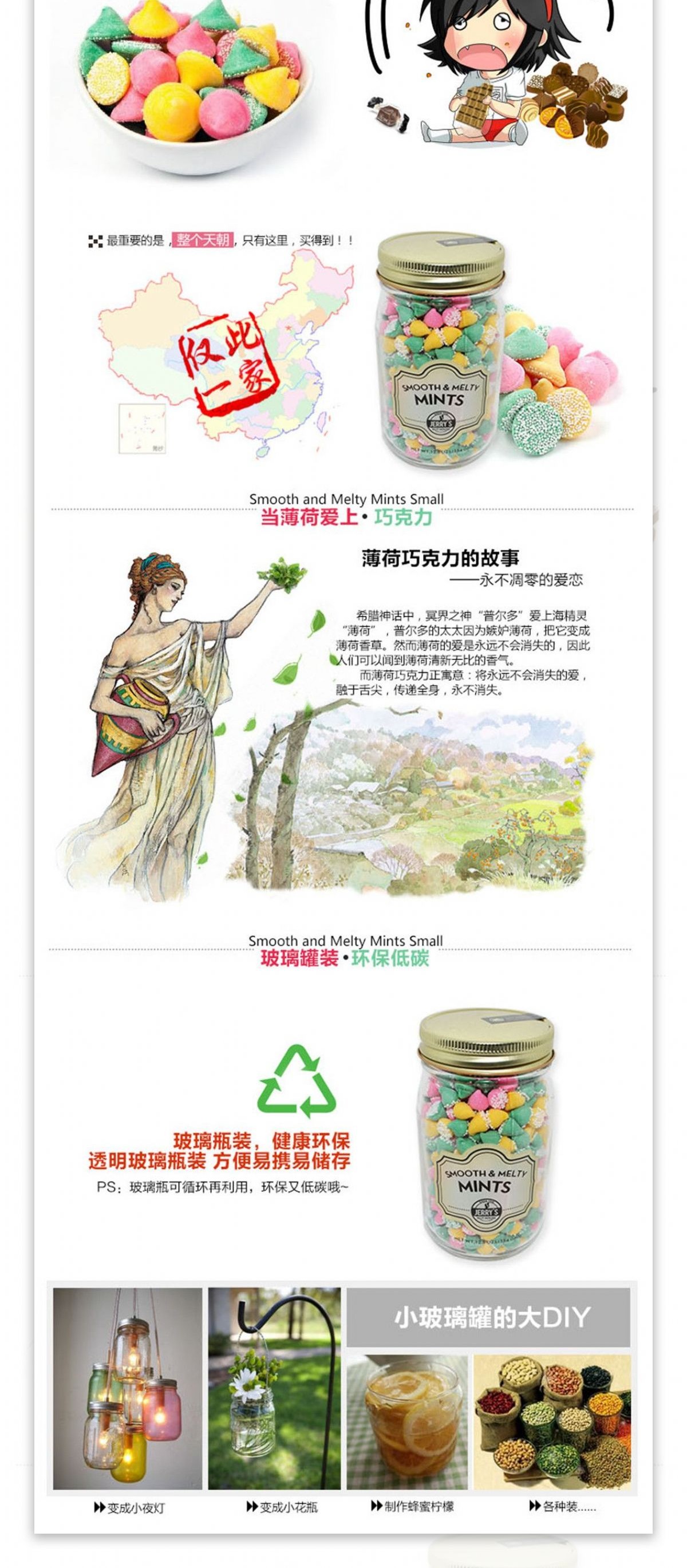 电商淘宝巧克力零食美食食品详情页宝贝描述