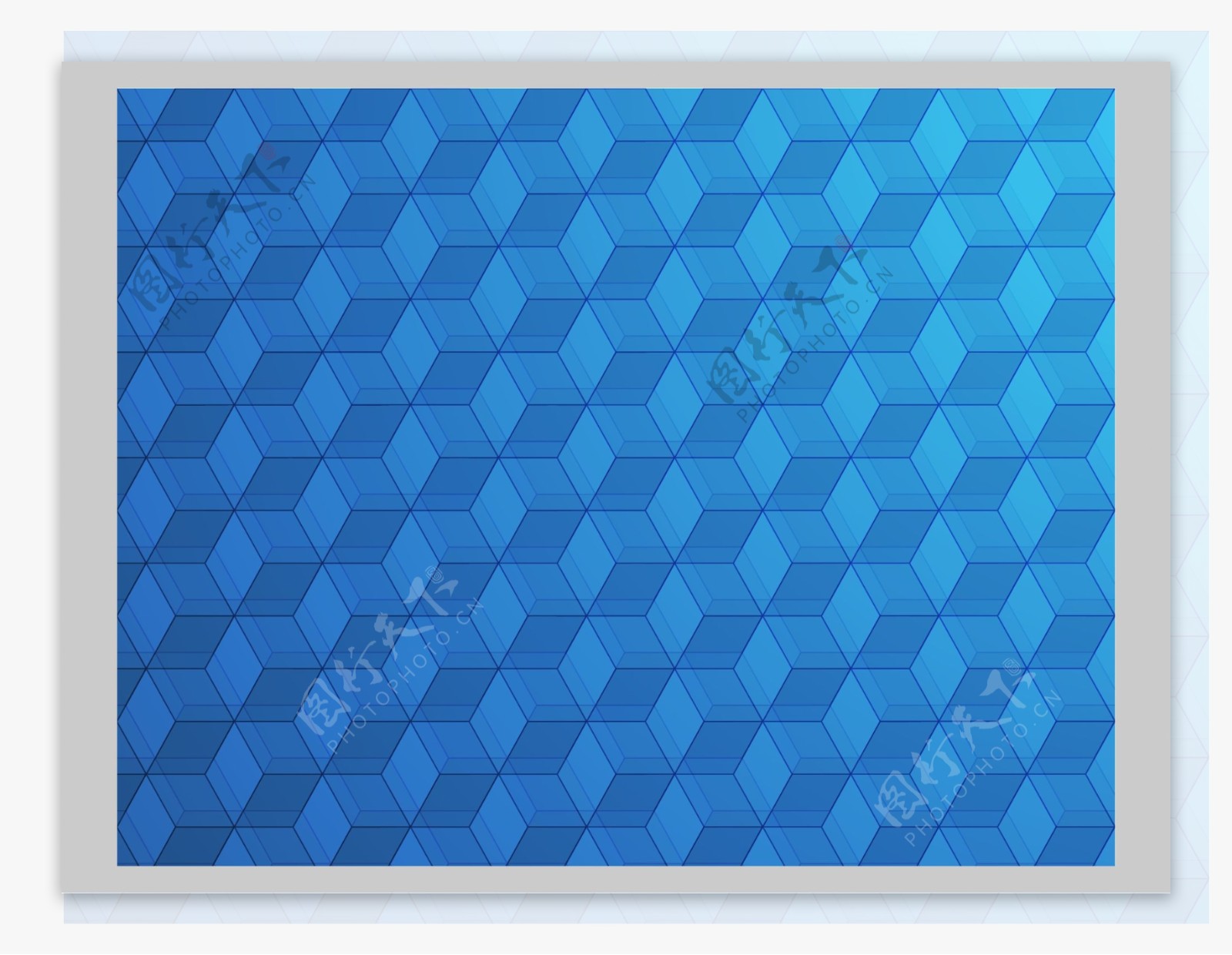 2017创意蓝色菱形底纹元素H5背景