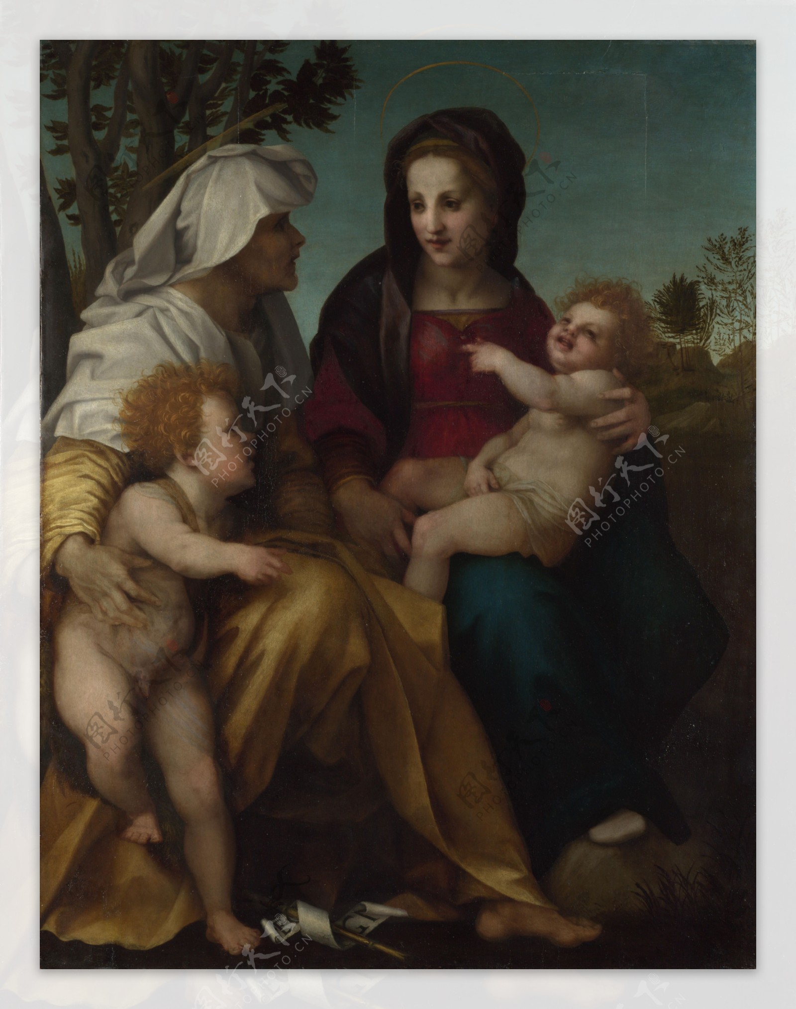 圣母玛利亚与圣婴