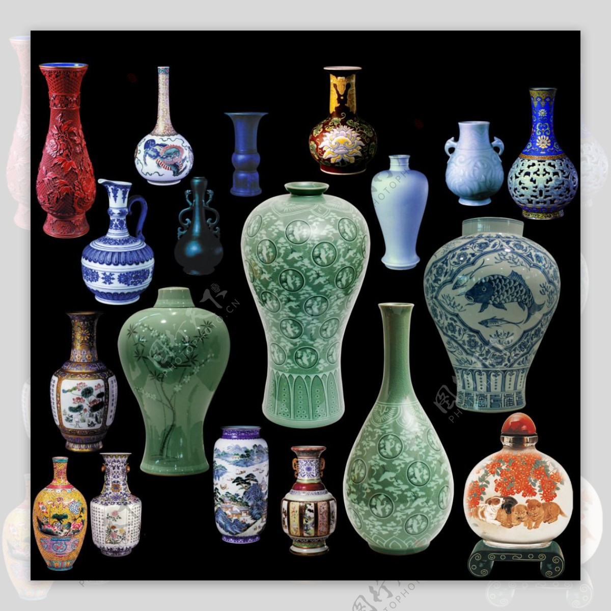 古典花瓶