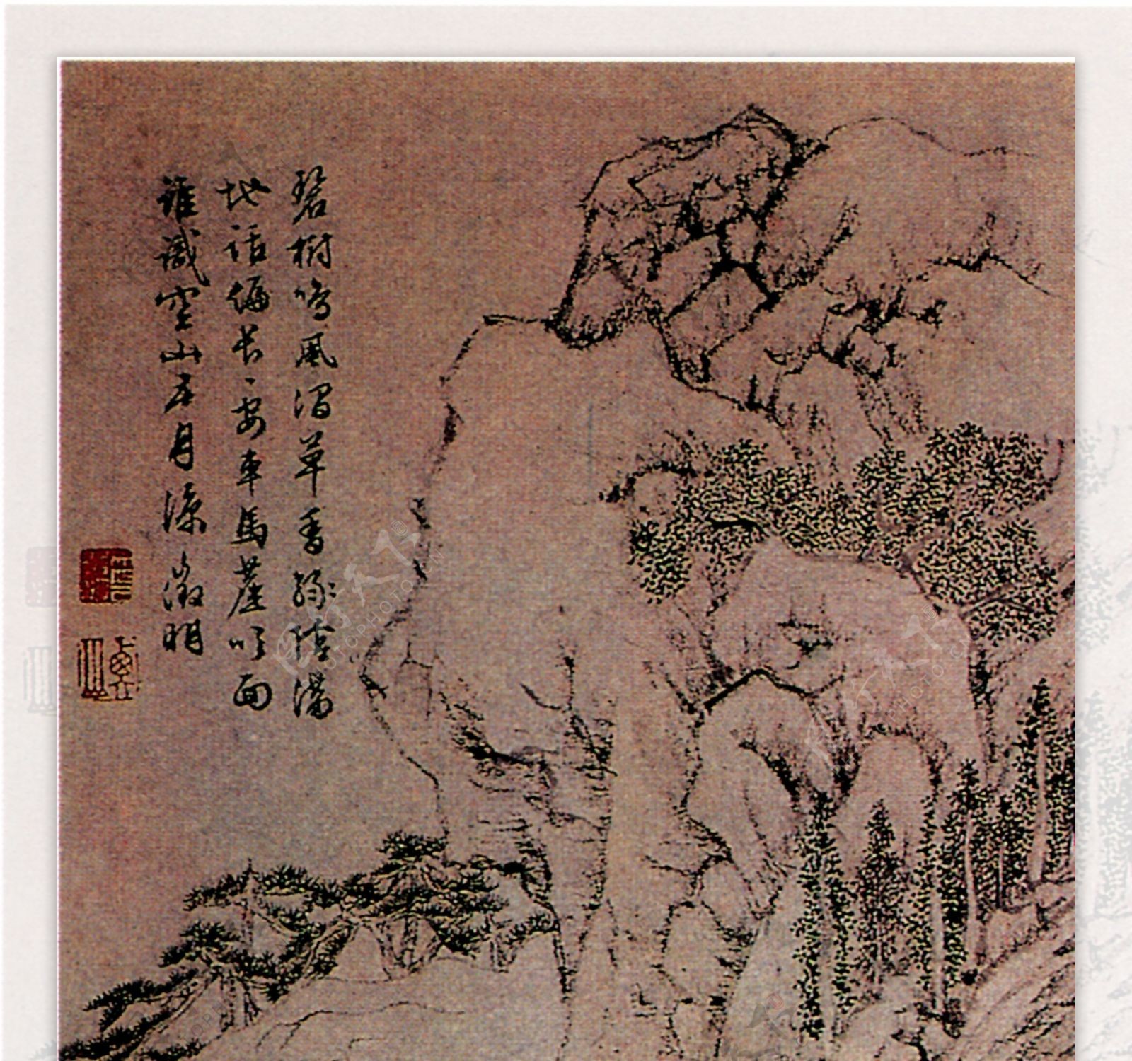 古典山水名画图片