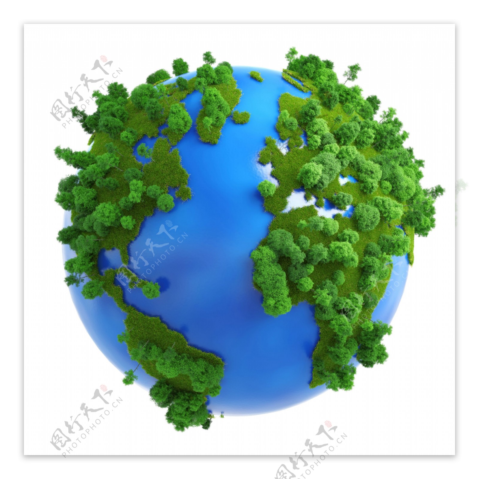 环保宣传地球模型图片