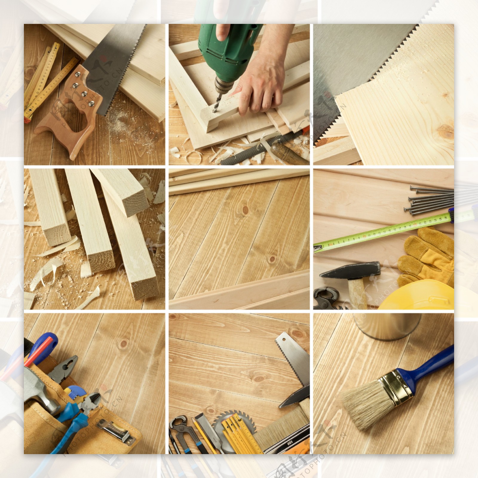 木工工具图片