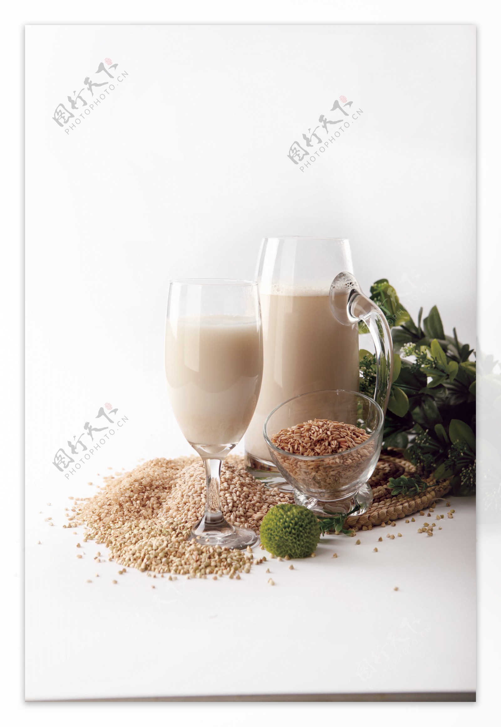 麦类五谷杂粮汁图片