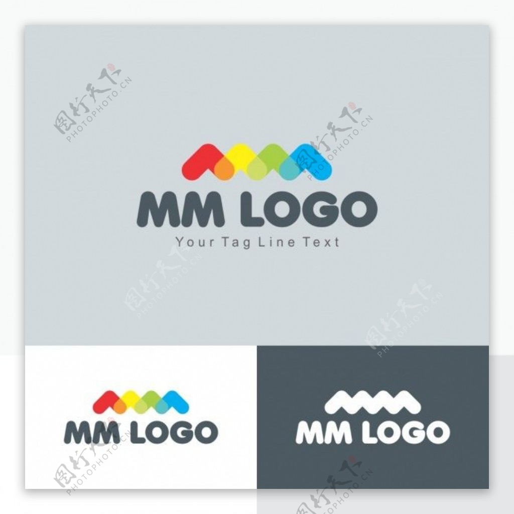 mm的logo模板