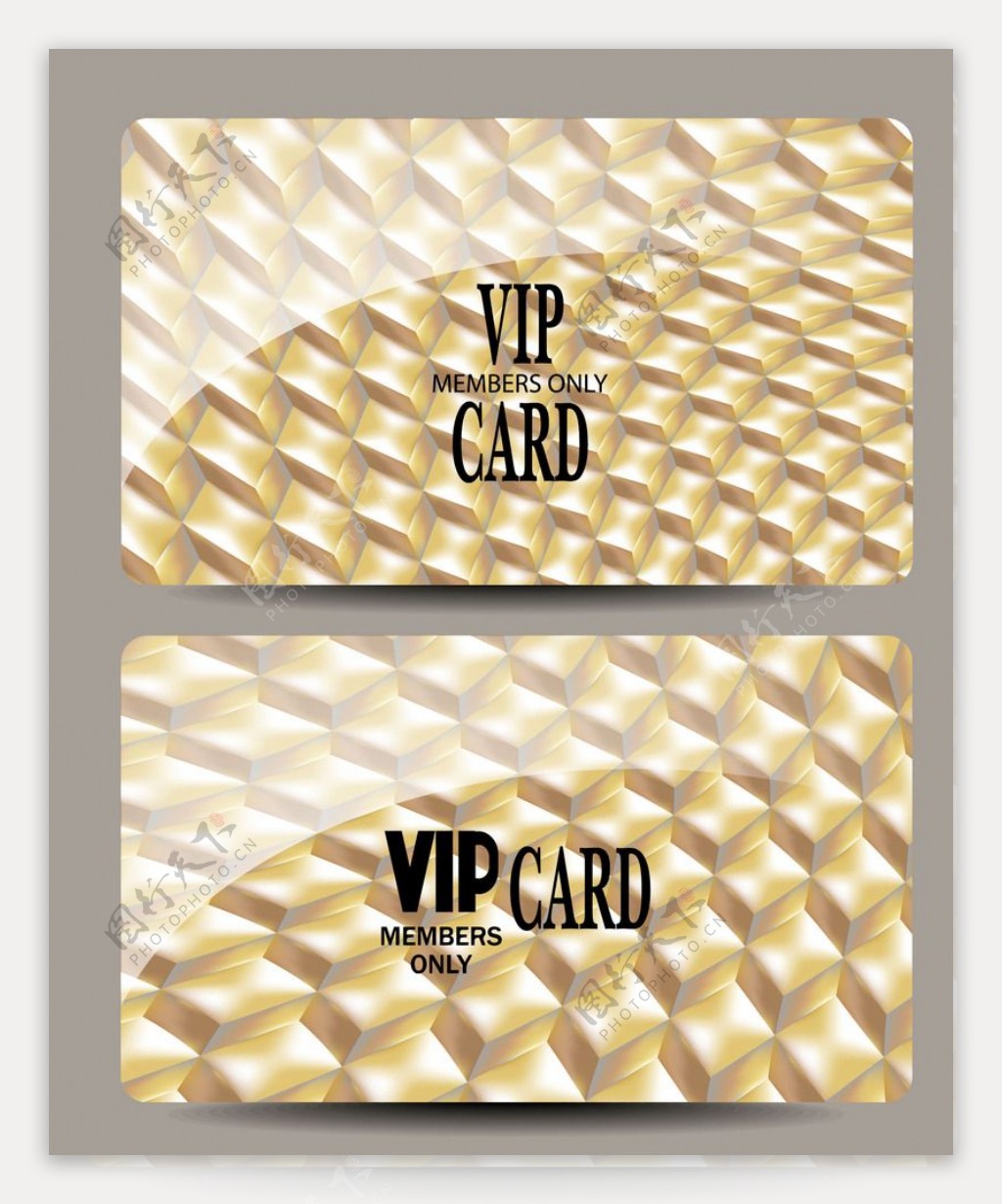 高档VIP卡片